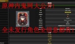 原神内鬼最新爆料网站,神秘新角色及重大更新即将揭晓！